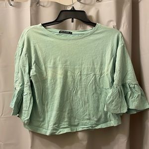 Cropped 3/4 Sleeve
